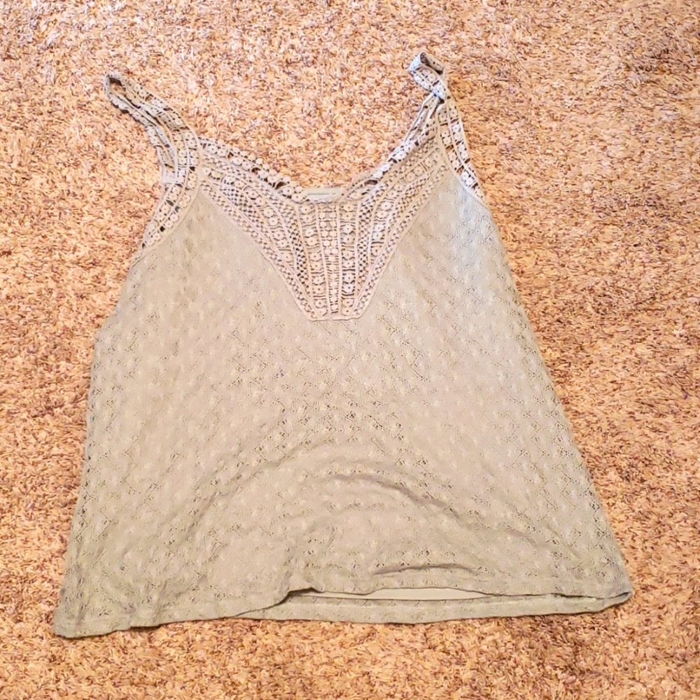 EUC Crochet Like Maurices Tank Top Plus Size 2.